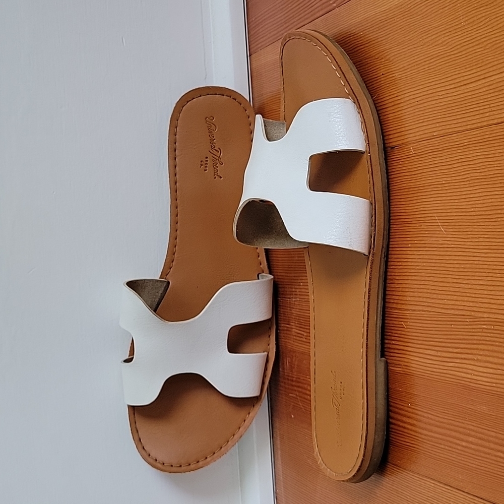 White Bohemian Summer Sandals